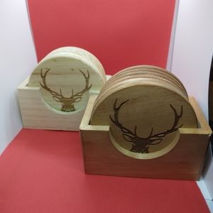 Laser Engraved coasters